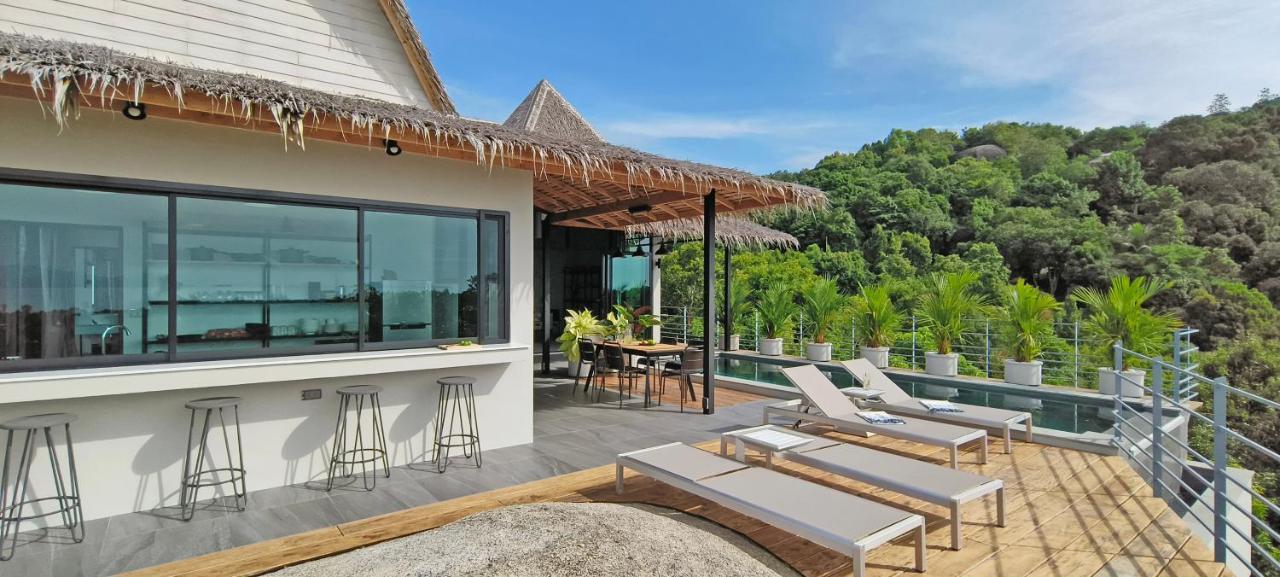 Villa On The Rock - 360 Bay View Thong Sala Bagian luar foto
