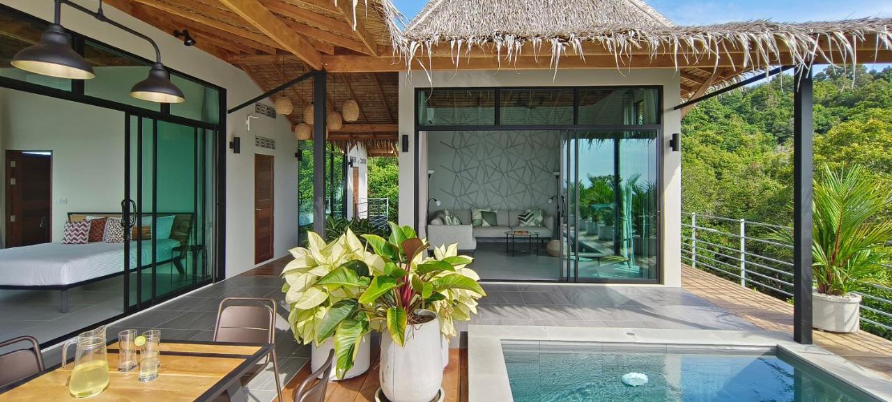 Villa On The Rock - 360 Bay View Thong Sala Bagian luar foto
